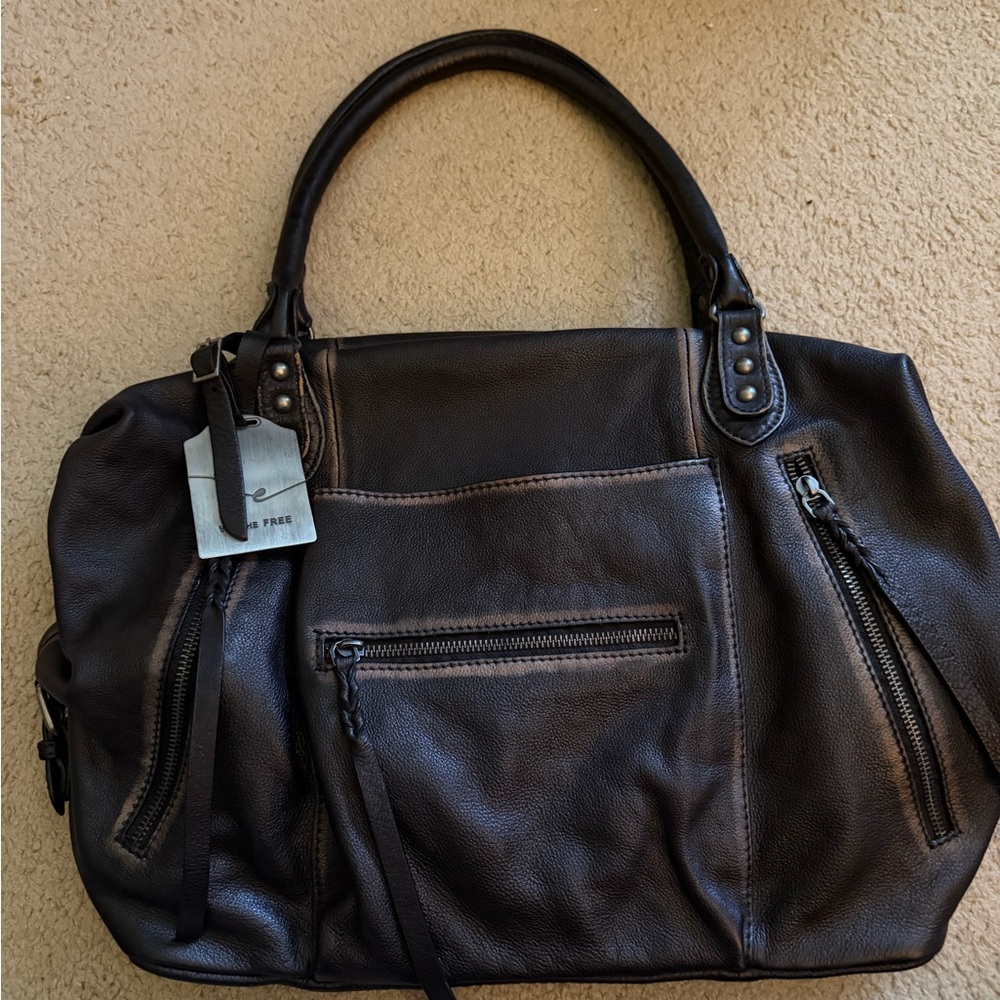Free People Emerson Tote - Coal